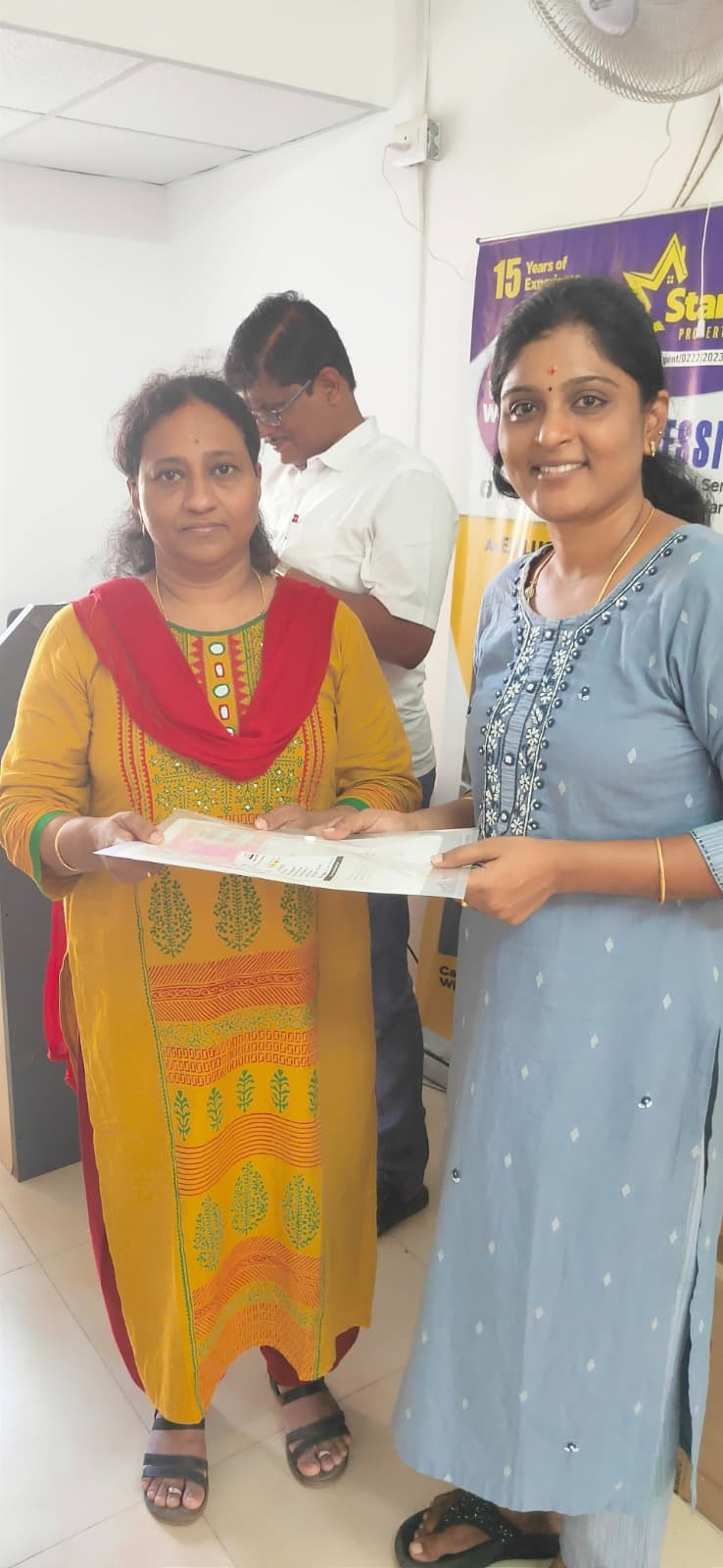 Happy customer