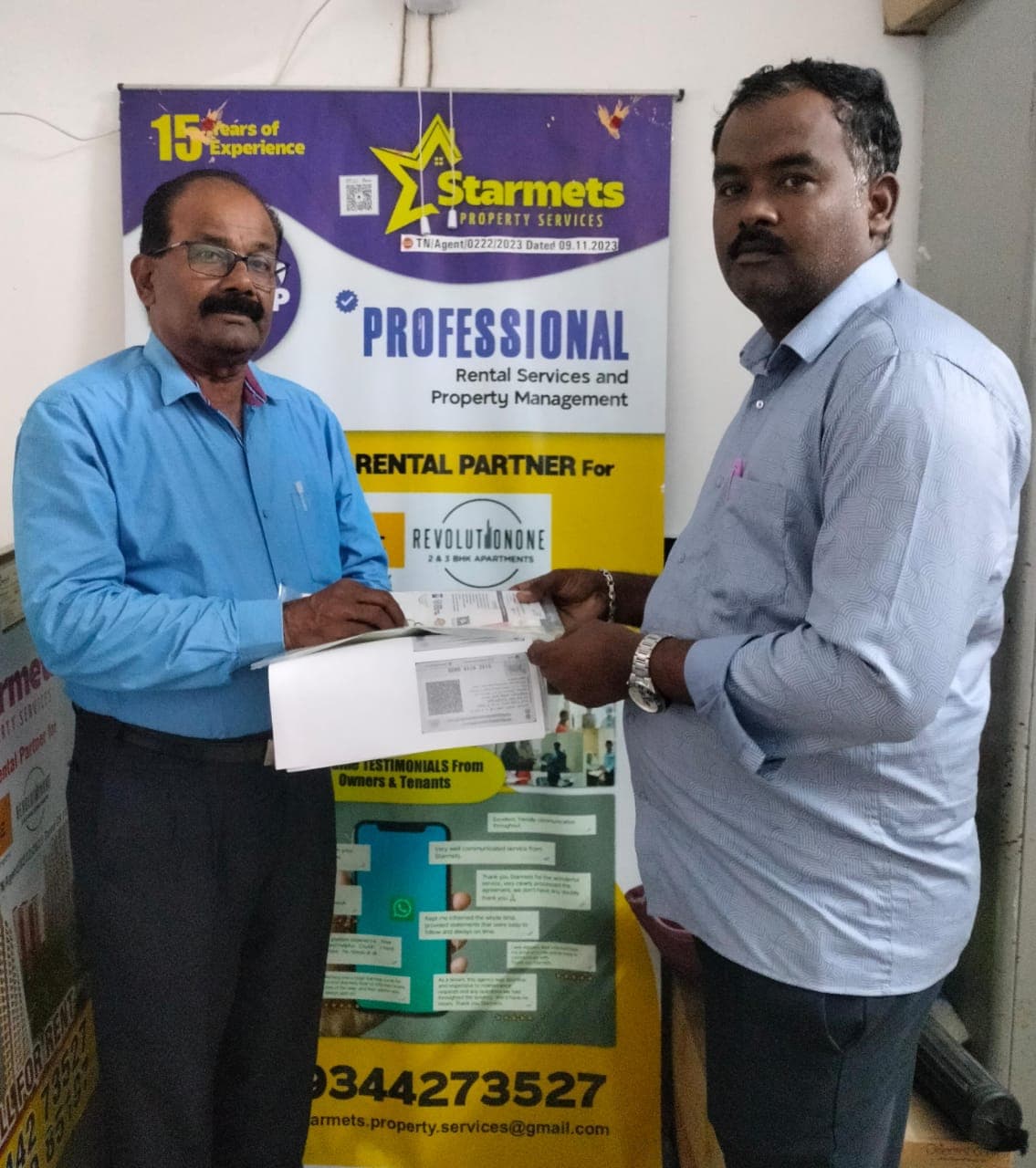 Happy customer