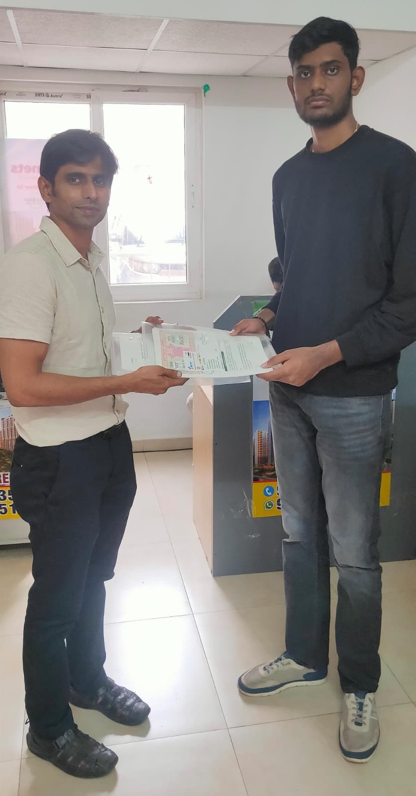 Happy customer