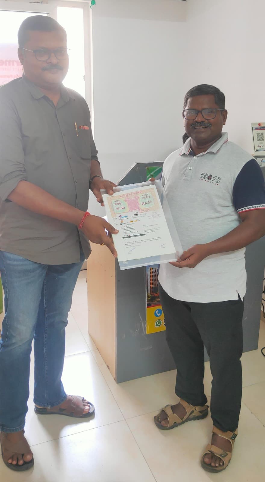 Happy customer