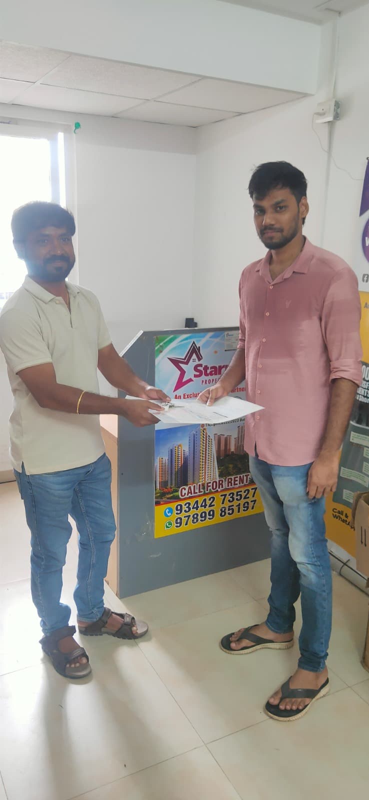 Happy customer