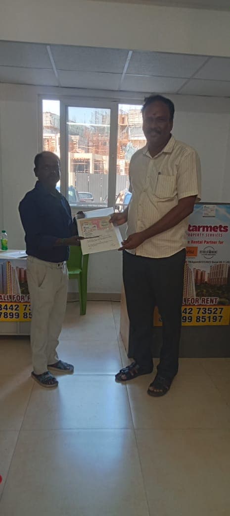 Happy customer
